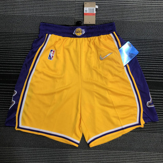 Short  Los Angeles Lakers Icon Edição 75 anos 21/22 Amarelo
