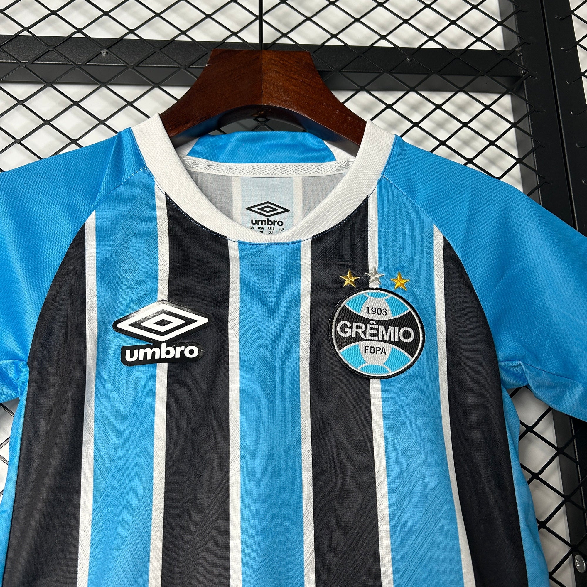 Conjunto Infantil Grêmio 25/26 Azul/Preto
