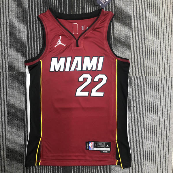 Regata  Miami Heat Statement Edição 75 anos Jimmy Butler Vermelha