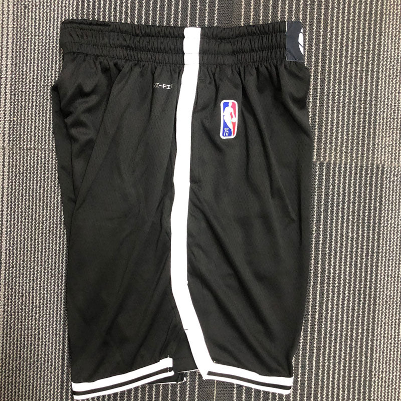 Short  Brooklyn Nets Icon Edição 75 anos 21/22 Preto