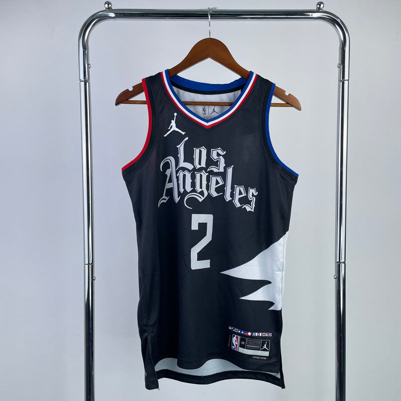 Regata  Los Angeles Clippers Statement Edition 22/23 Kawhi Leonard Preta