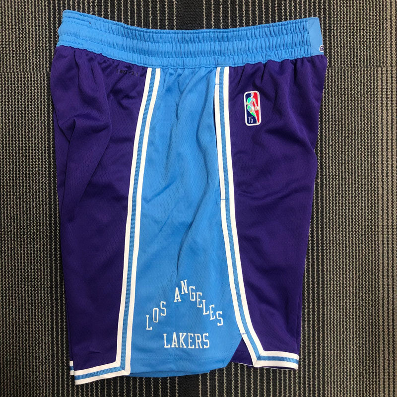 Short  Los Angeles Lakers City Edição 75 anos 21/22 Roxo