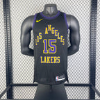 Regata  Los Angeles Lakers City Edition 23/24 Austin Reaves Preta