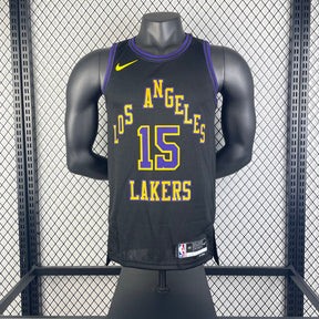Regata  Los Angeles Lakers City Edition 23/24 Austin Reaves Preta