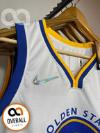 Regata  Golden State Warriors Branca Edição 75 anos Stephen Curry