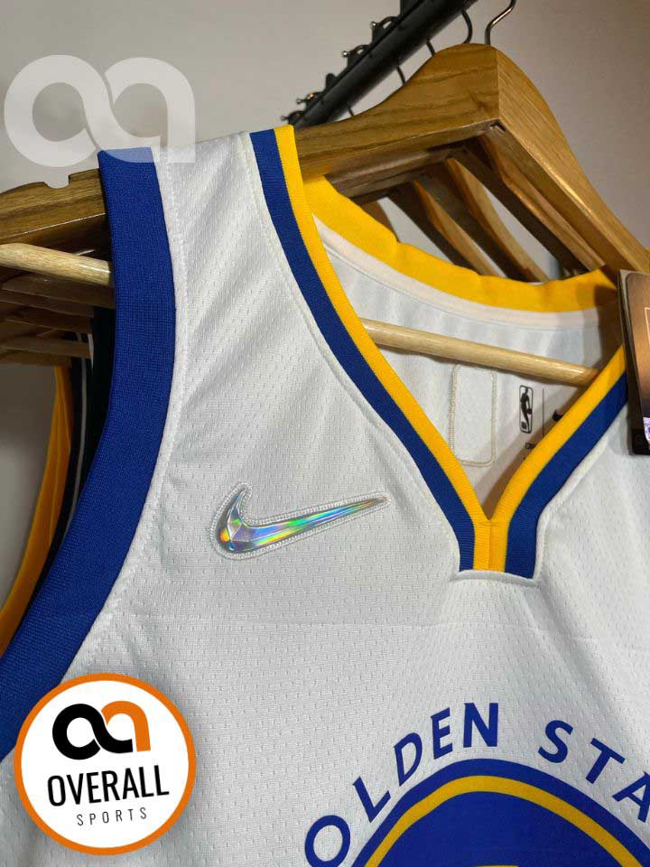 Regata  Golden State Warriors Branca Edição 75 anos Stephen Curry
