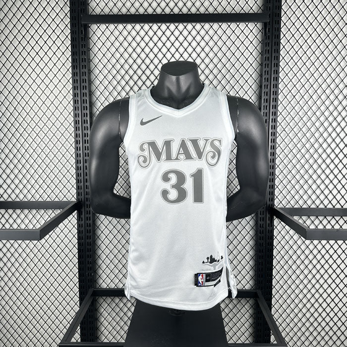 Regata  Dallas Mavericks City Edition 24/25 Klay Thompson Branca