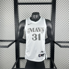 Regata  Dallas Mavericks City Edition 24/25 Klay Thompson Branca