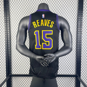 Regata  Los Angeles Lakers City Edition 23/24 Austin Reaves Preta