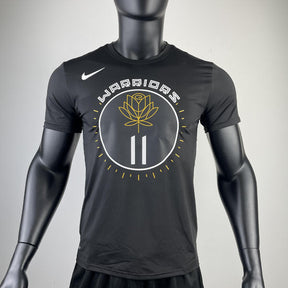 Camiseta  Golden State Warriors Klay Thompson DRI-FIT Preta