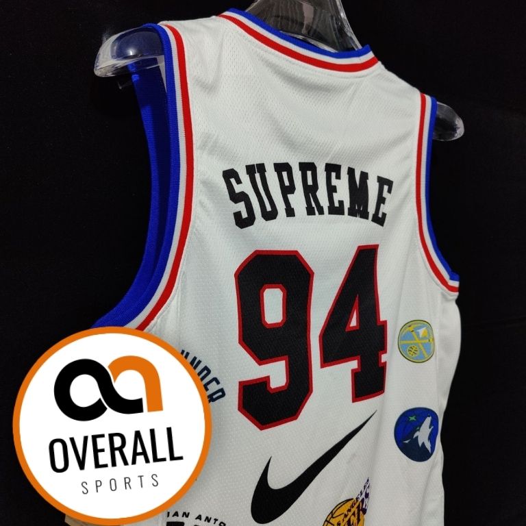 Regata Supreme x Nike  Swingman Branca