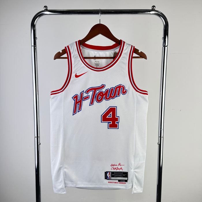 Regata  Houston Rockets City Edition 23/24 Jalen Green Branca