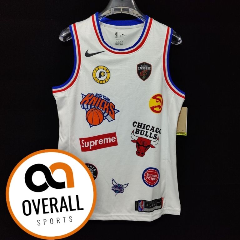 Regata Supreme x Nike  Swingman Branca