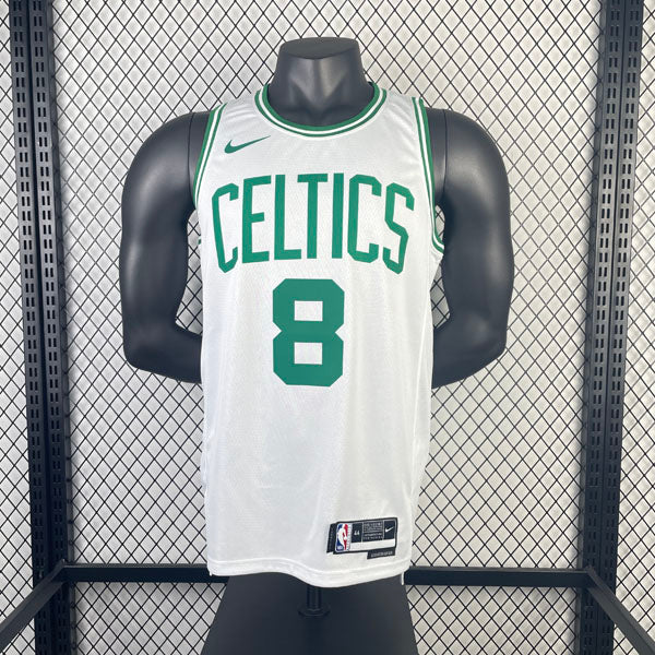 Regata  Boston Celtics Association Edition 24/25 Kristaps Porzingis Branca