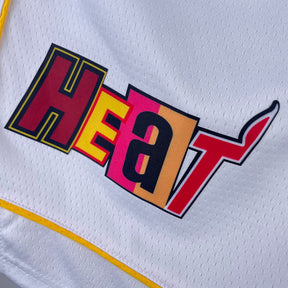 Short  Miami Heat City Edition 22/23 Branco