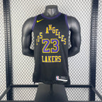 Regata  Los Angeles Lakers City Edition 23/24 LeBron James Preta