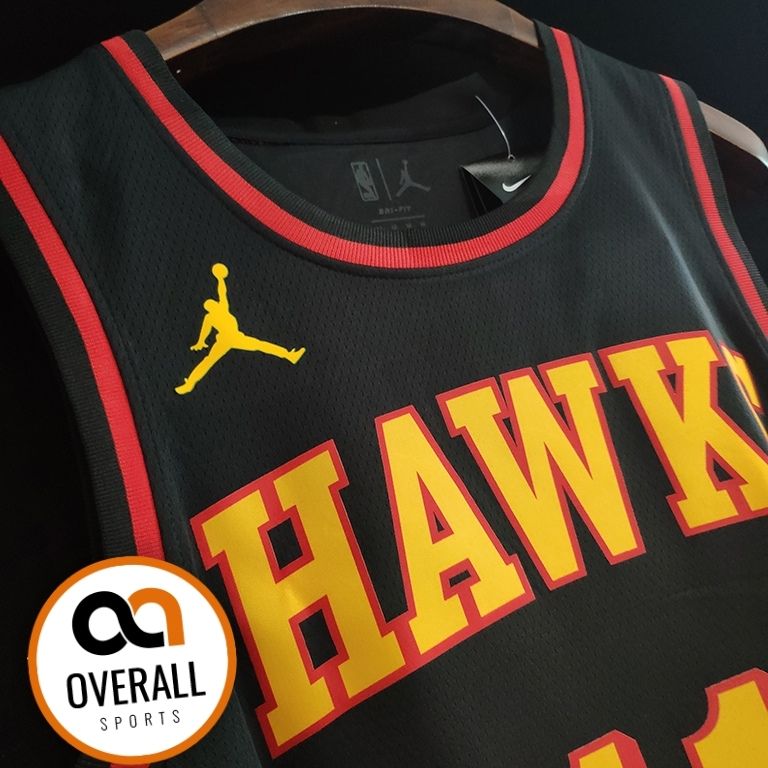 Regata  Atlanta Hawks Statement Edition Trae Young Preta