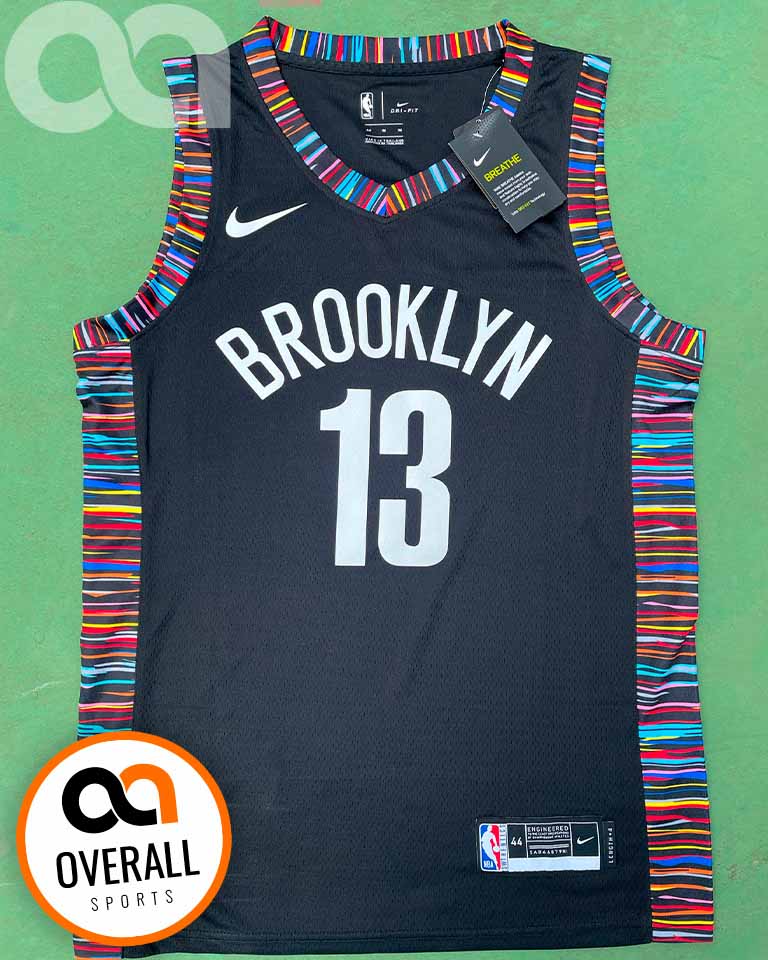 Regata  Brooklyn Nets City Edition 19/20 James Harden Preta
