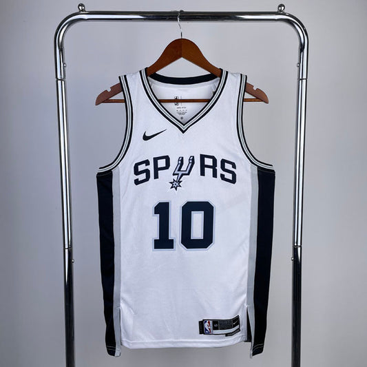 Regata  San Antonio Spurs 23/24 Jeremy Sochan Branca