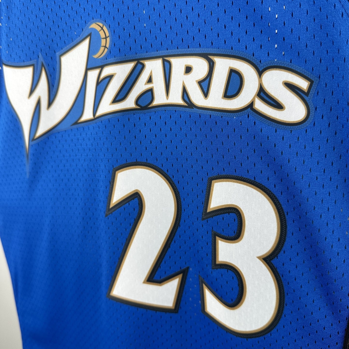 Regata Wizards Retrô Mitchell & Ness 2001/2002 Michael Jordan Azul