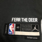 Regata Milwaukee Bucks Statement Edition 22/23 Giannis Antetokounmpo Preta