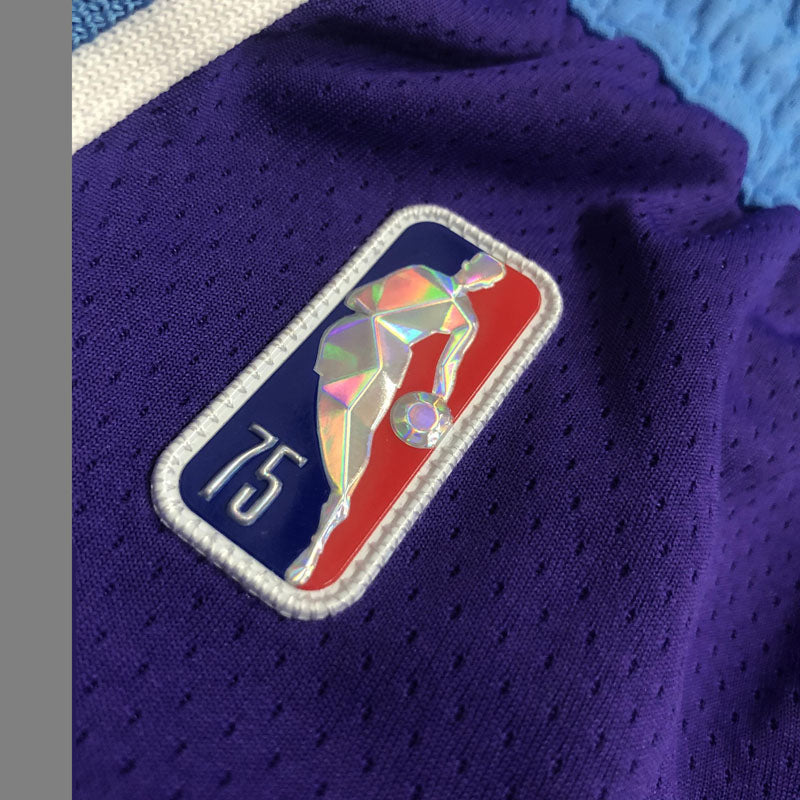 Short  Los Angeles Lakers City Edição 75 anos 21/22 Roxo
