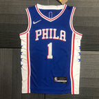Regata  Philadelphia 76ers Edição 75 anos 21/22 James Harden Azul