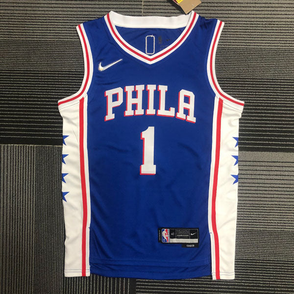 Regata  Philadelphia 76ers Edição 75 anos 21/22 James Harden Azul