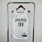 Regata  Dallas Mavericks City Edition 24/25 Klay Thompson Branca