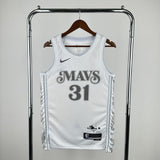 Regata  Dallas Mavericks City Edition 24/25 Klay Thompson Branca