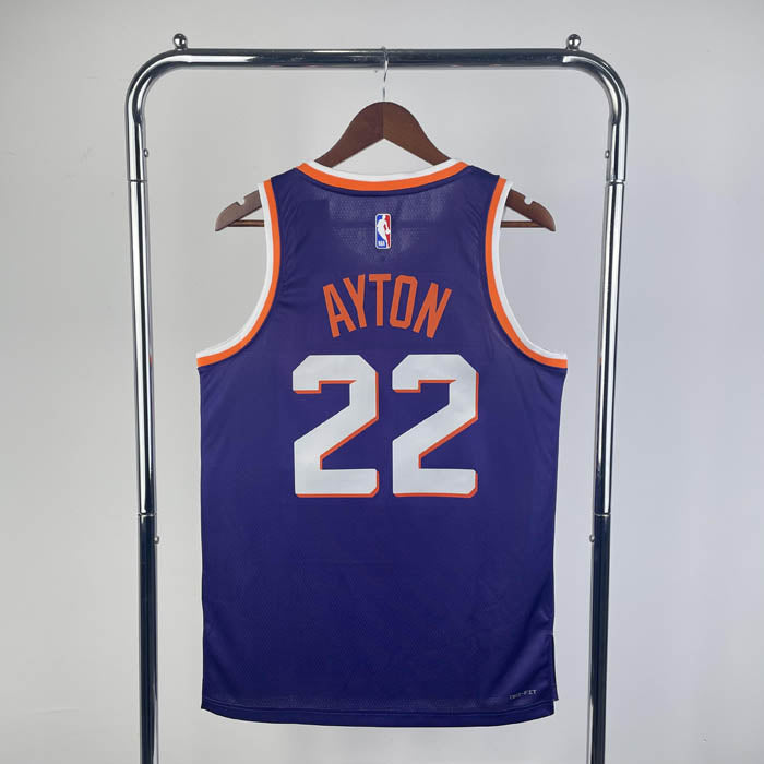 Regata  Phoenix Suns Icon Edition 23/24 Deandre Ayton Roxa