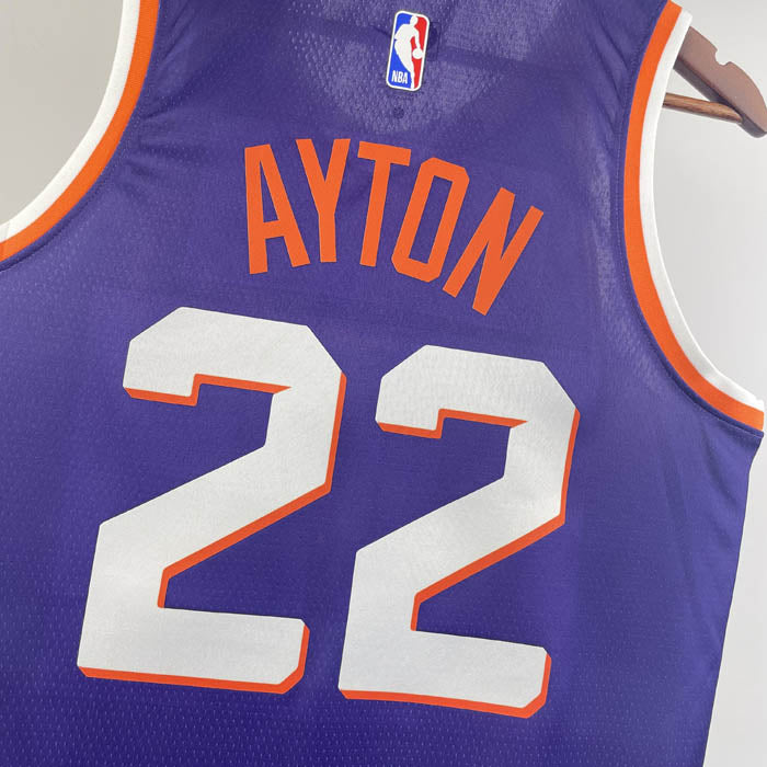 Regata  Phoenix Suns Icon Edition 23/24 Deandre Ayton Roxa