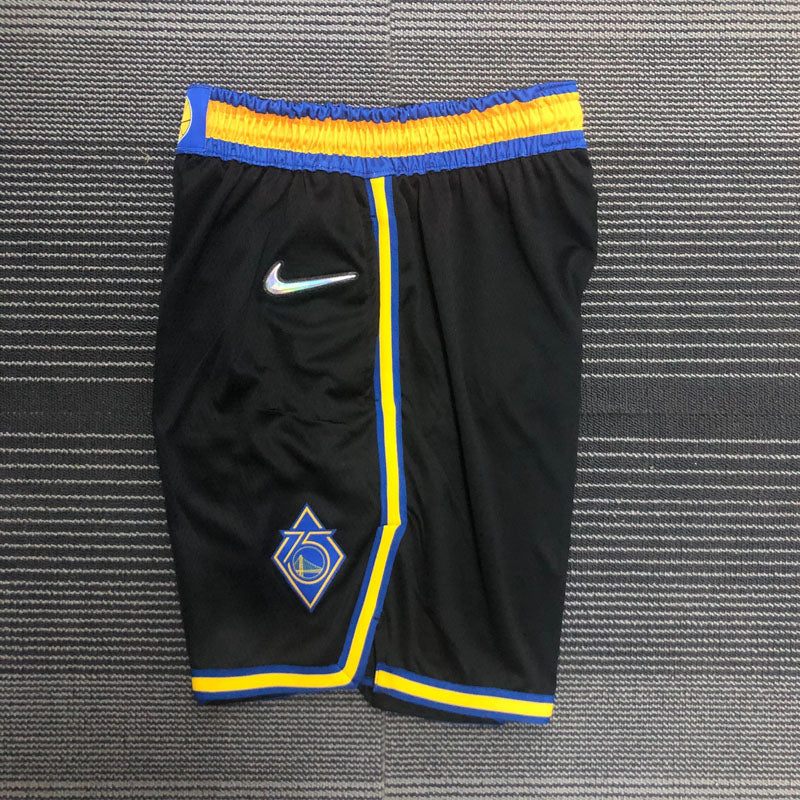 Short  Golden State Warriors City Edição 75 anos 21/22 Preta