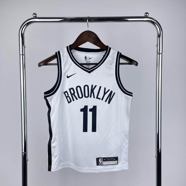 Regata Infantil  Brooklyn Nets Kyrie Irving Branca