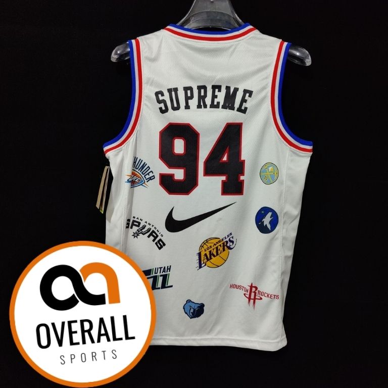 Regata Supreme x Nike  Swingman Branca