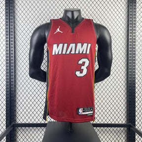 Regata  Miami Heat Statement Edition Dwayne Wade Vermelha