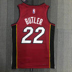 Regata  Miami Heat Statement Edição 75 anos Jimmy Butler Vermelha