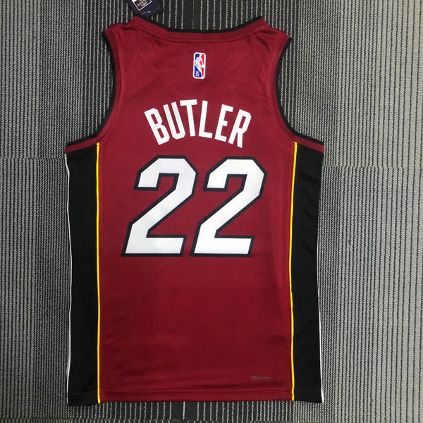 Regata  Miami Heat Statement Edição 75 anos Jimmy Butler Vermelha