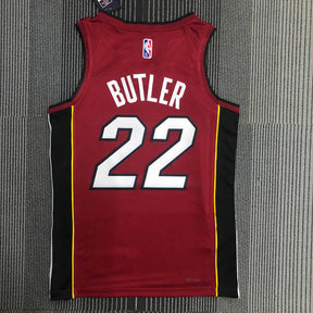 Regata  Miami Heat Statement Edição 75 anos Jimmy Butler Vermelha