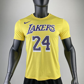 Camiseta  Los Angeles Lakers Kobe Bryant 24 DRI-FIT Amarela