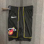 Short  Miami Heat City Edição 75 anos 21/22 Preto