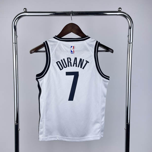 Regata Infantil  Brooklyn Nets Kevin Durant Branca