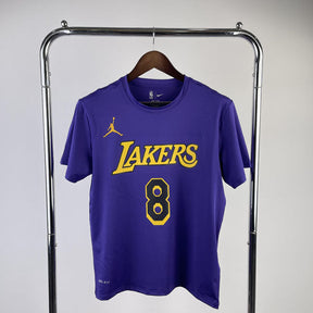 Camiseta  Los Angeles Lakers Kobe Bryant 8 DRI-FIT Roxa