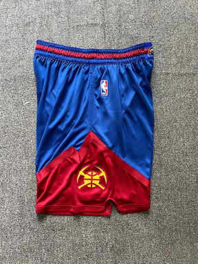 Short  Denver Nuggets Statement Edition Azul/Vermelho
