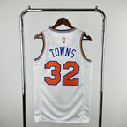 Regata  New York Knicks Association Edition 24/25 Karl-Anthony Towns Branca