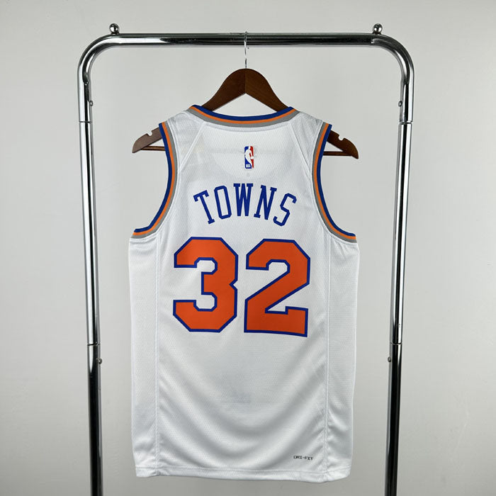 Regata  New York Knicks Association Edition 24/25 Karl-Anthony Towns Branca