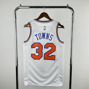 Regata  New York Knicks Association Edition 24/25 Karl-Anthony Towns Branca
