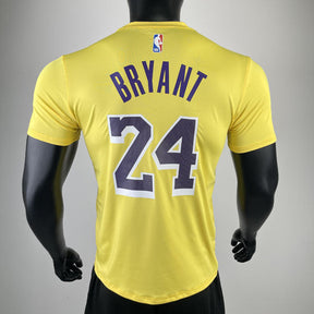 Camiseta  Los Angeles Lakers Kobe Bryant 24 DRI-FIT Amarela