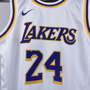 Regata Infantil  Los Angeles Lakers Kobe Bryant 24 Branca
