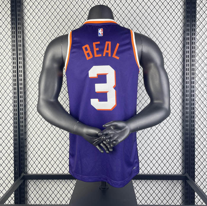 Regata  Phoenix Suns Icon Edition 23/24 Bradley Beal Roxa